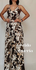 Vestido Almería estampado vaquero